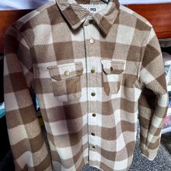 Boys Snap-Front Shirt Jacket Size L (14/16) 