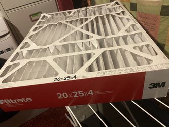New Furnace Filter 20x25x4