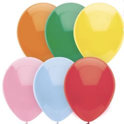 3 unopened packages of 9” balloons Use for helium or not  Each package 55 balloons  