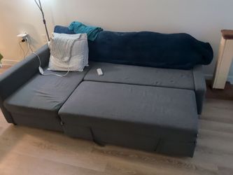 FREE Dark Gray Sectional Sleeper Sofa – MONROVIA Pickup Only
