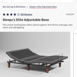 Adjustable Bed (Queen) 