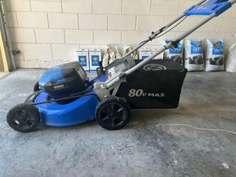 Kobalt 80-volt Walk Lawn Mower with battery and charger