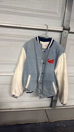 WOLF GOLF JEAN JACKET SIZE M