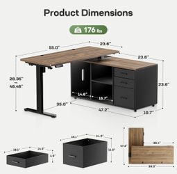 Huanuo Executive Standing Desk