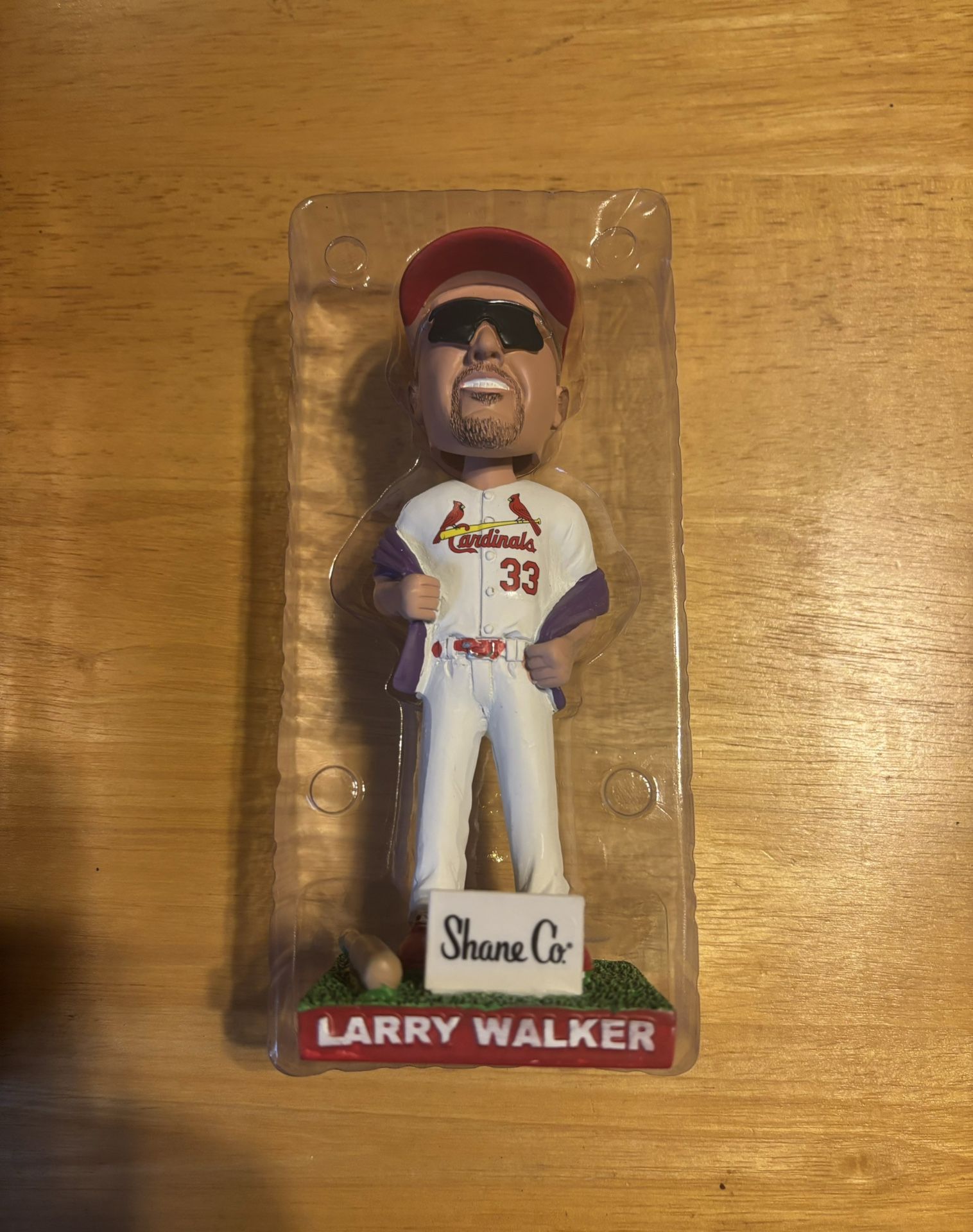 St Louis Cardinals Larry Walker Bobblehead 6/8/24 SGA Rockies New Free Shipping