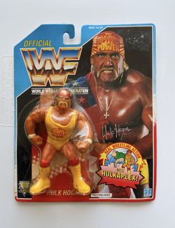VINTAGE 1991 WWF HULK HOGAN FIGURE