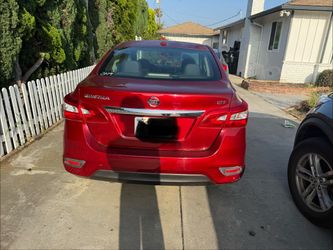 2019 Nissan Sentra SV Red Sedan