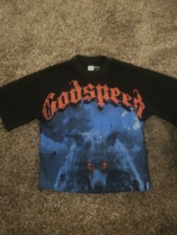 God speed cropped shirt