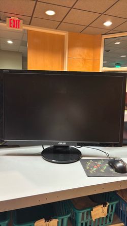 ASUS Black Widescreen Desktop Monitor