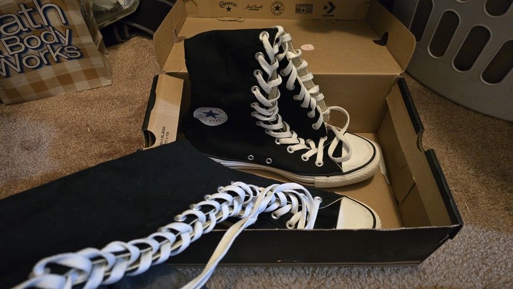 Knee High Converse