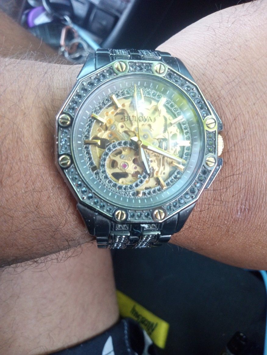 Bulova Octava Crystal Mens Watch (From Kay Jeweler)