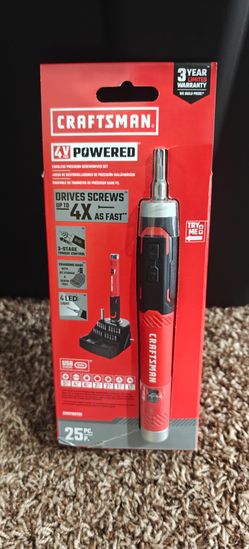 CRAFTSMAN cordless screwdriver set