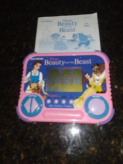 Vintage Beauty And Beast LCD Game