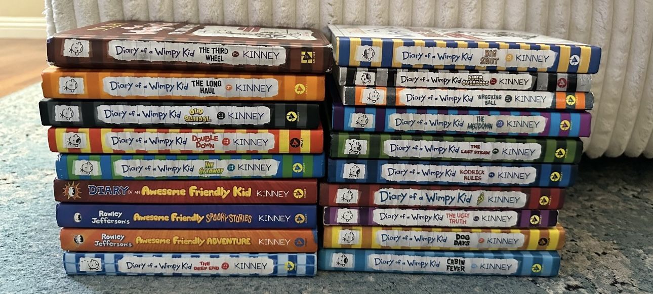 Diary Of A Wimpy Kid Book Set