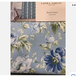 Laura Ashley Floral Shower Curtain 