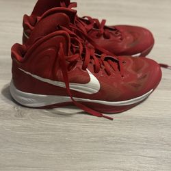 Nike Hyperfuse Red Shoes Size 10