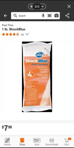 Shock chlorinated granules