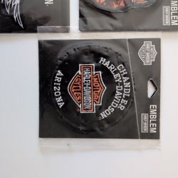 Patches New Harley-Davidson All Three New In Packaging Never Used