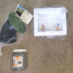Washing machine plumbing