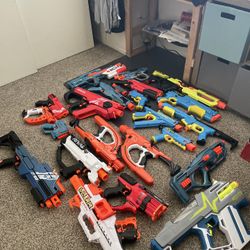 Nerf Guns!