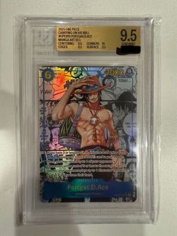 One Piece Portgas.D.Ace Manga Art SEC OP13 BGS 9.5