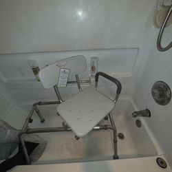 Extended Shower Chair With Swivel 