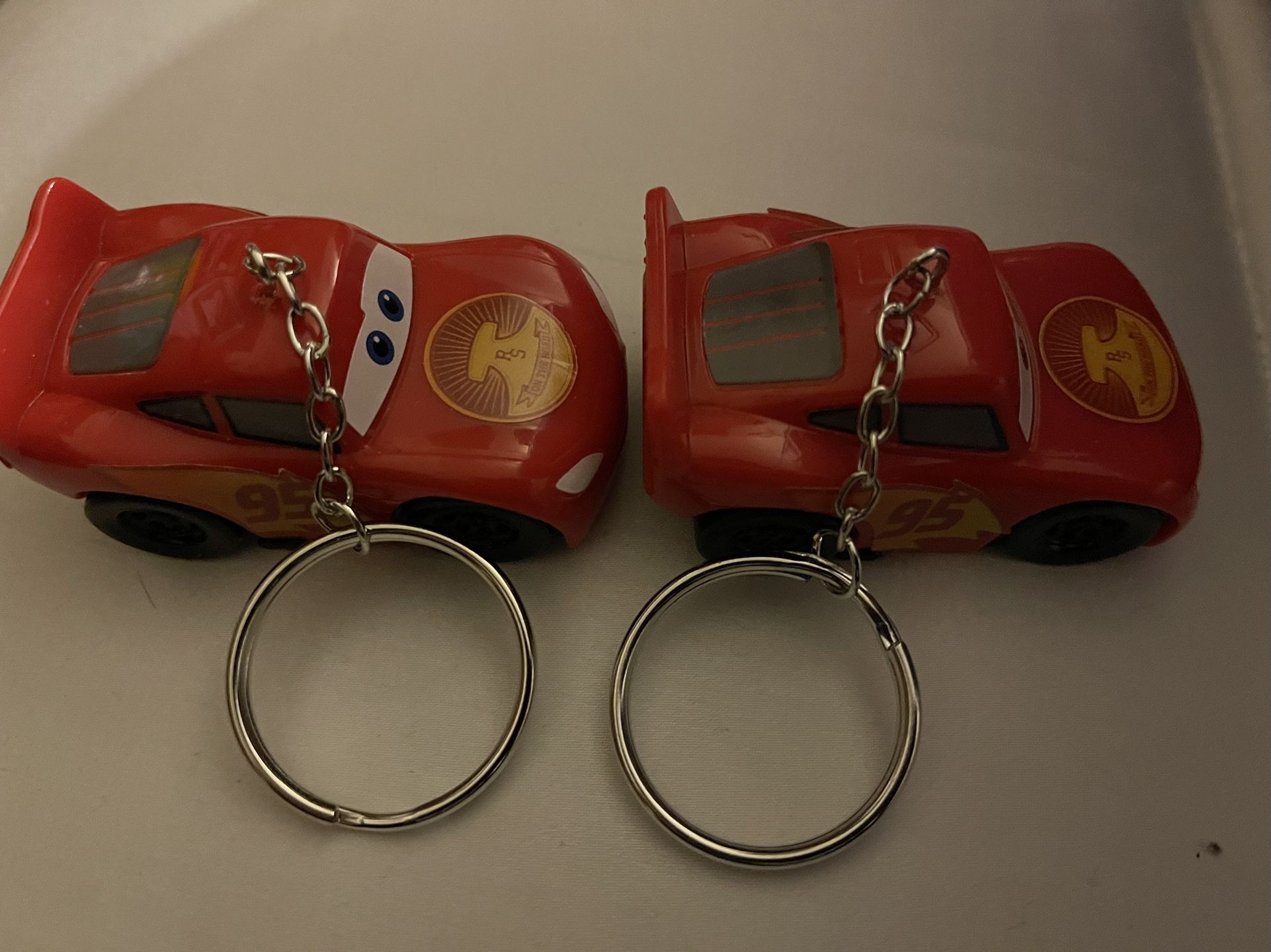 Disney Lighting McQueen Keychains