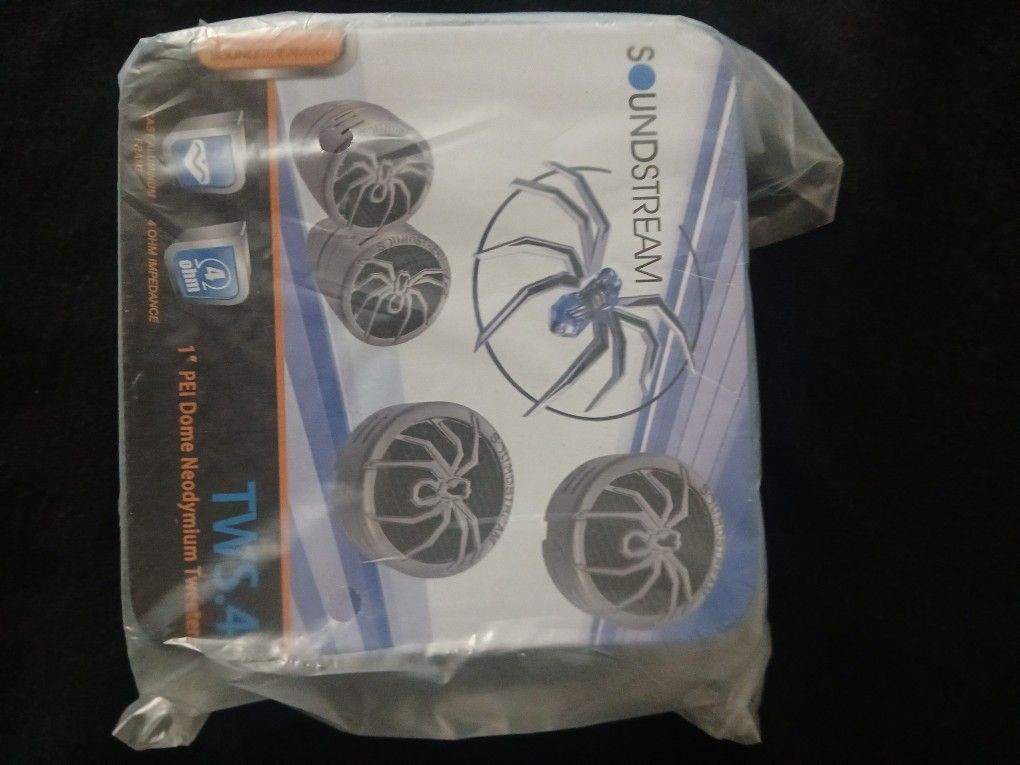 Soundstream Spyder Audio Tweeters Brand New In The Box 