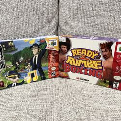 Blues Brothers 2000 & Ready 2 Rumble / N64 