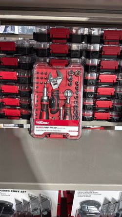 Hyper Tough 39-Piece Stubby Tool Set