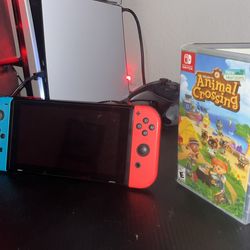 Nintendo switch bundle + game