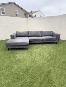 Gray Sectional Sofa