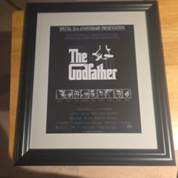 11x17 Godfather Poster Framed