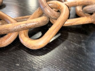 Decorative Wooden Chain Links