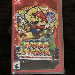 Nintendo Switch  Paper Mario the Thousand Year Door Game  New Sealed $55