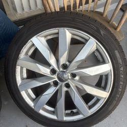 18” Audi Rims And Tires 