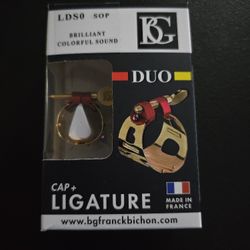 DUO ligature - Gold-lacquered