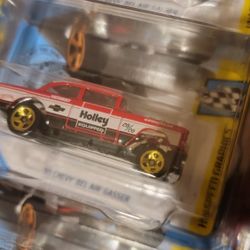 Hotwheels Holley Chevy Gasser ( (Each) In Sterling Clam Shell