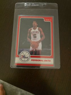 1985 Julius Erving Star Card
