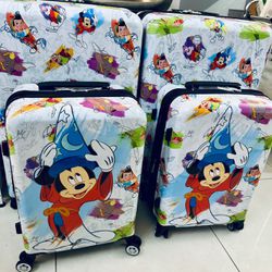 Disney Ink & Paint Rolling Luggage Small & Large Set /Disney Parks.