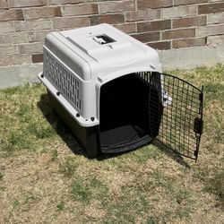 Plastic Dog/Cat Crate Portable Travelling Pet Kennel 