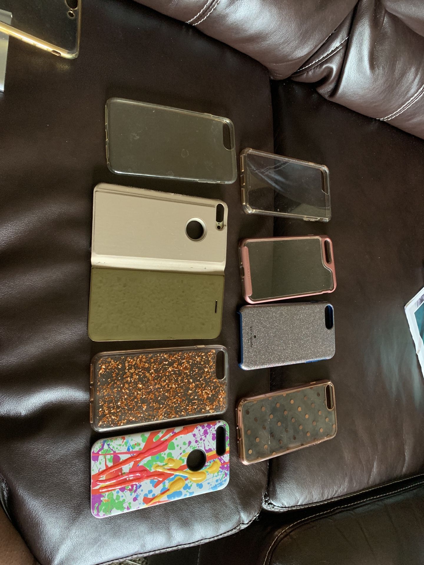 Lot of 8 , iPhone plus cases