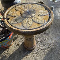 Concrete Water Fountain