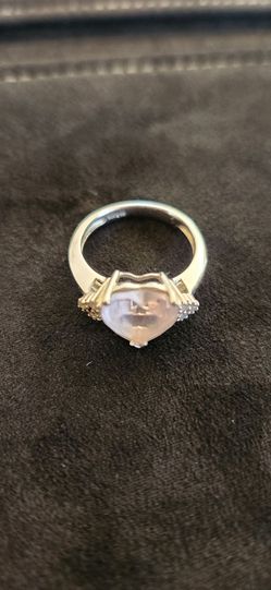 Light Amethyst Heart Ring Fine Jewelry 14kt