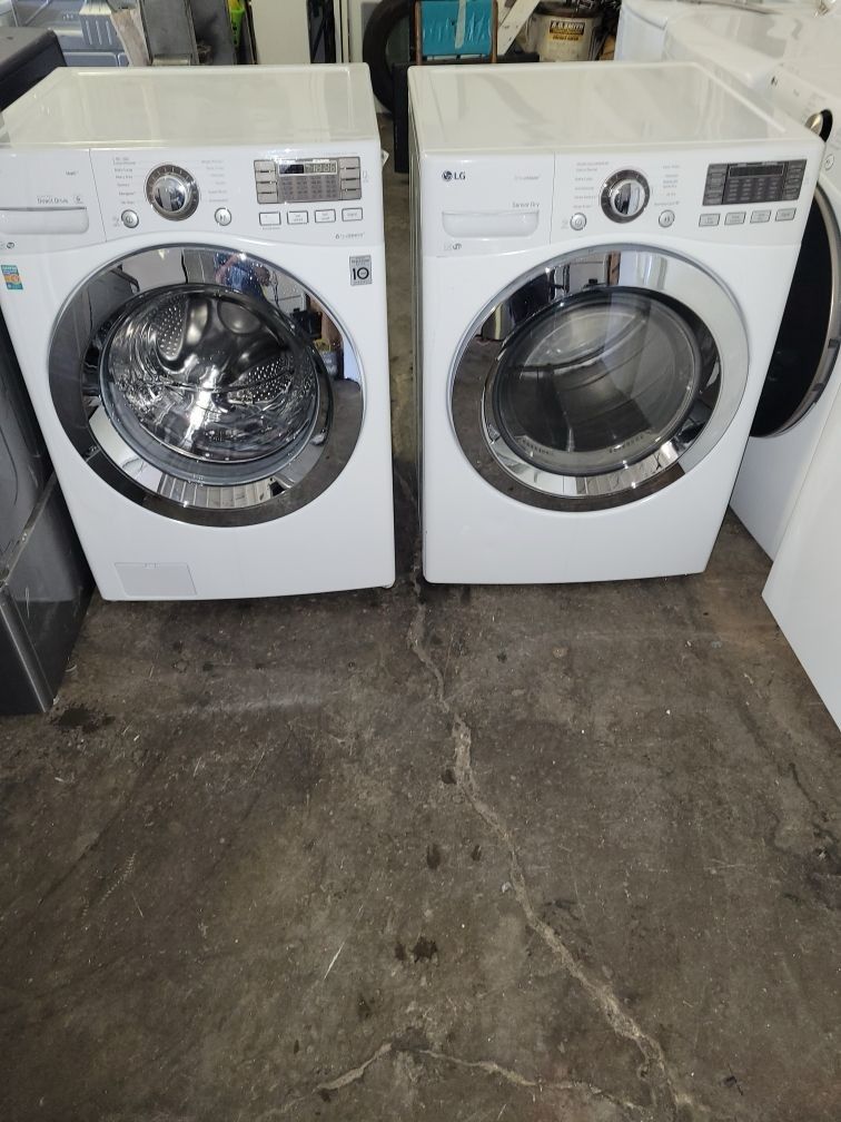 LG Washer And Gas Dryer 