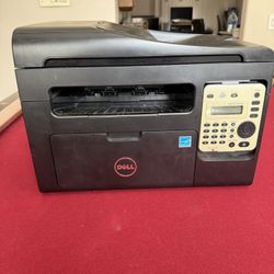Dell B1165NFW Monochrome Laser Printer Networkable Wi-Fi MFP Tested Working