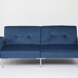 Brand New Foldable Sofa Bed Futon Blue Gray Available 
