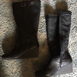 Nice ladies boots size 9 only $15 firm