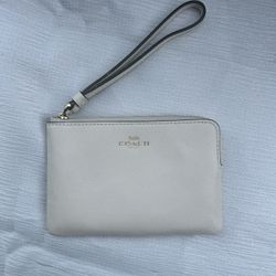 White Coach Wristlet