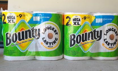 Bounty paper towels 2=9XL